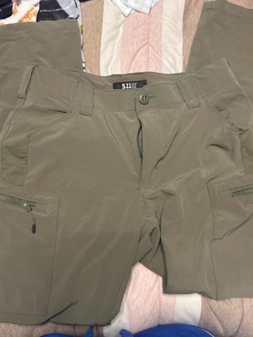 5.11 Tactical Men's Olive Green Cargo Pants